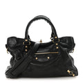 Agneau Giant 12 Gold Hardware City Black