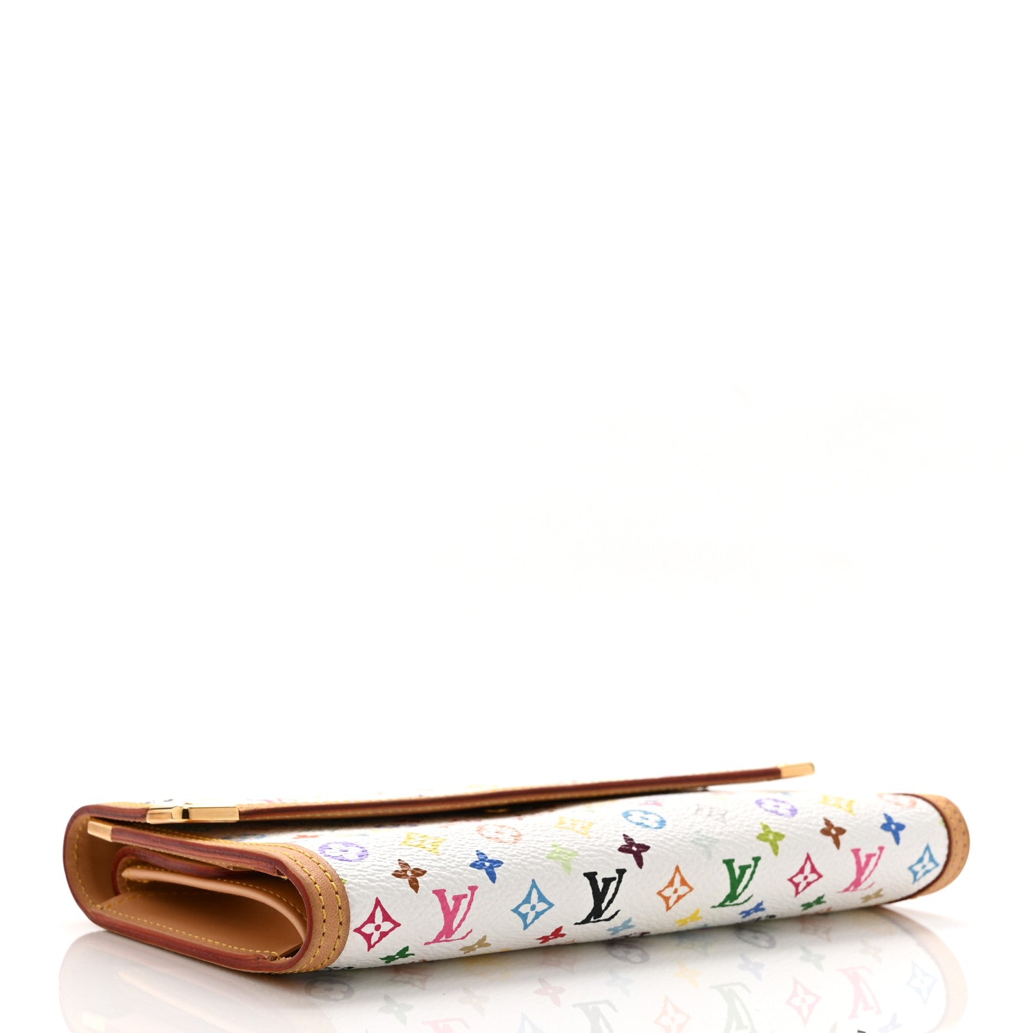 Monogram Multicolor Porte Tresor International Wallet White