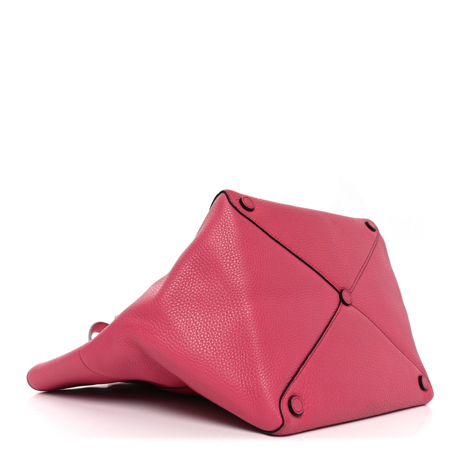 Vitello Daino Shopping Tote Peonia