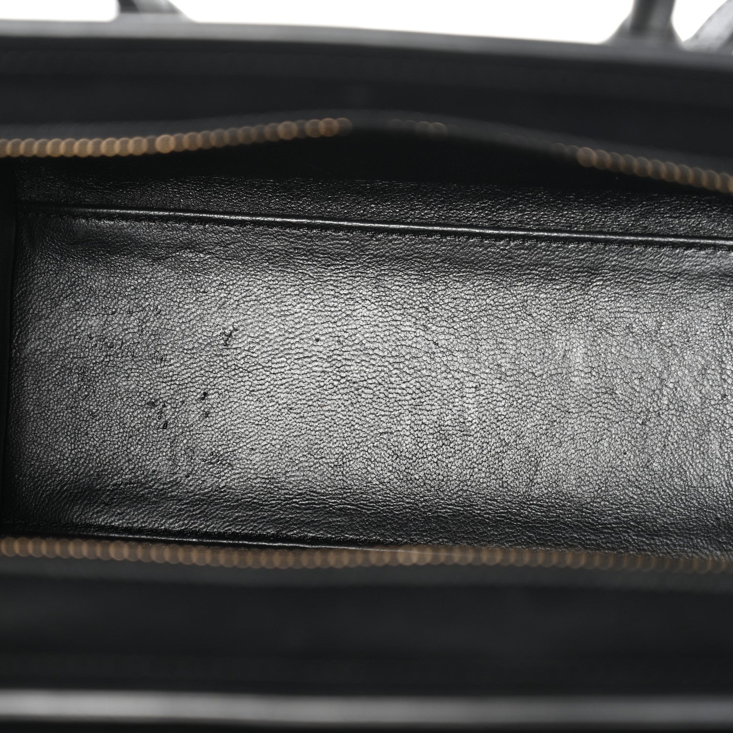 Smooth Calfskin Nano Luggage Black