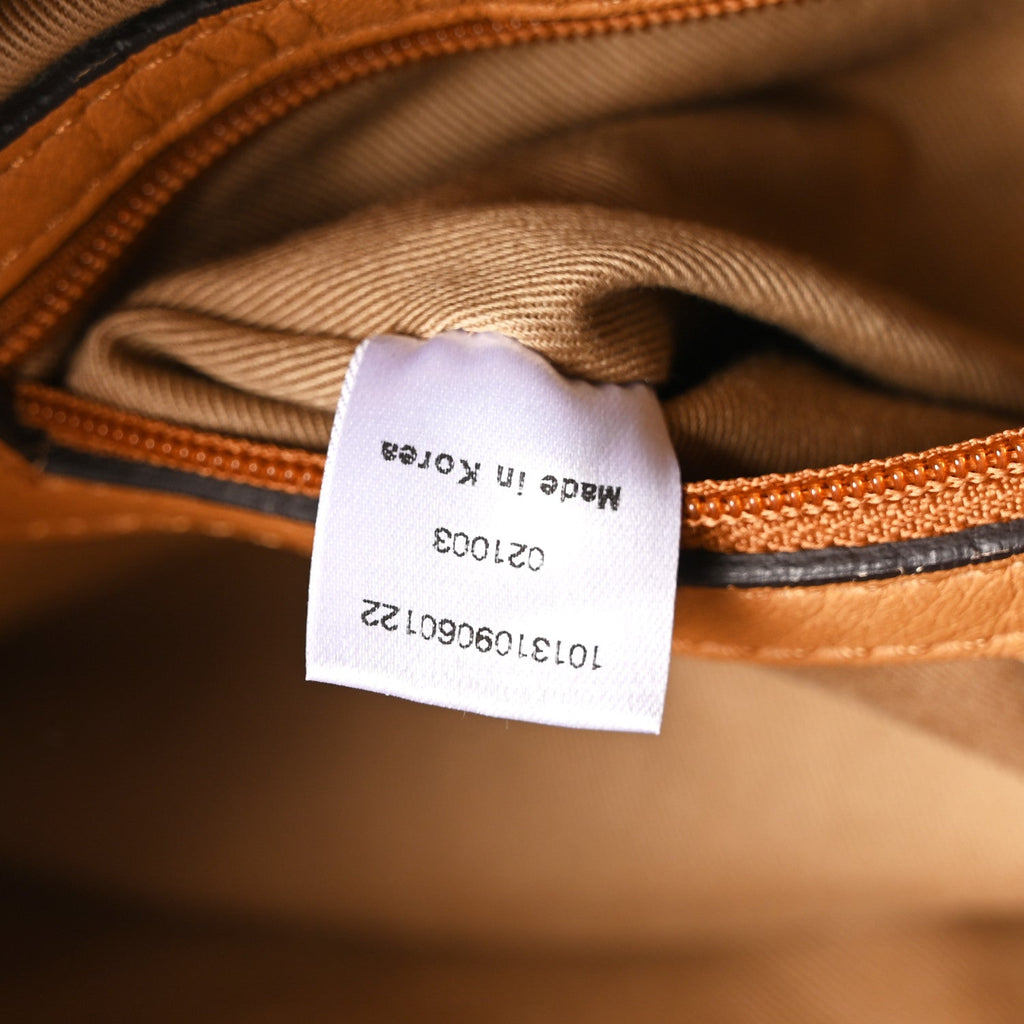Visetos Drawstring Shopper Cognac