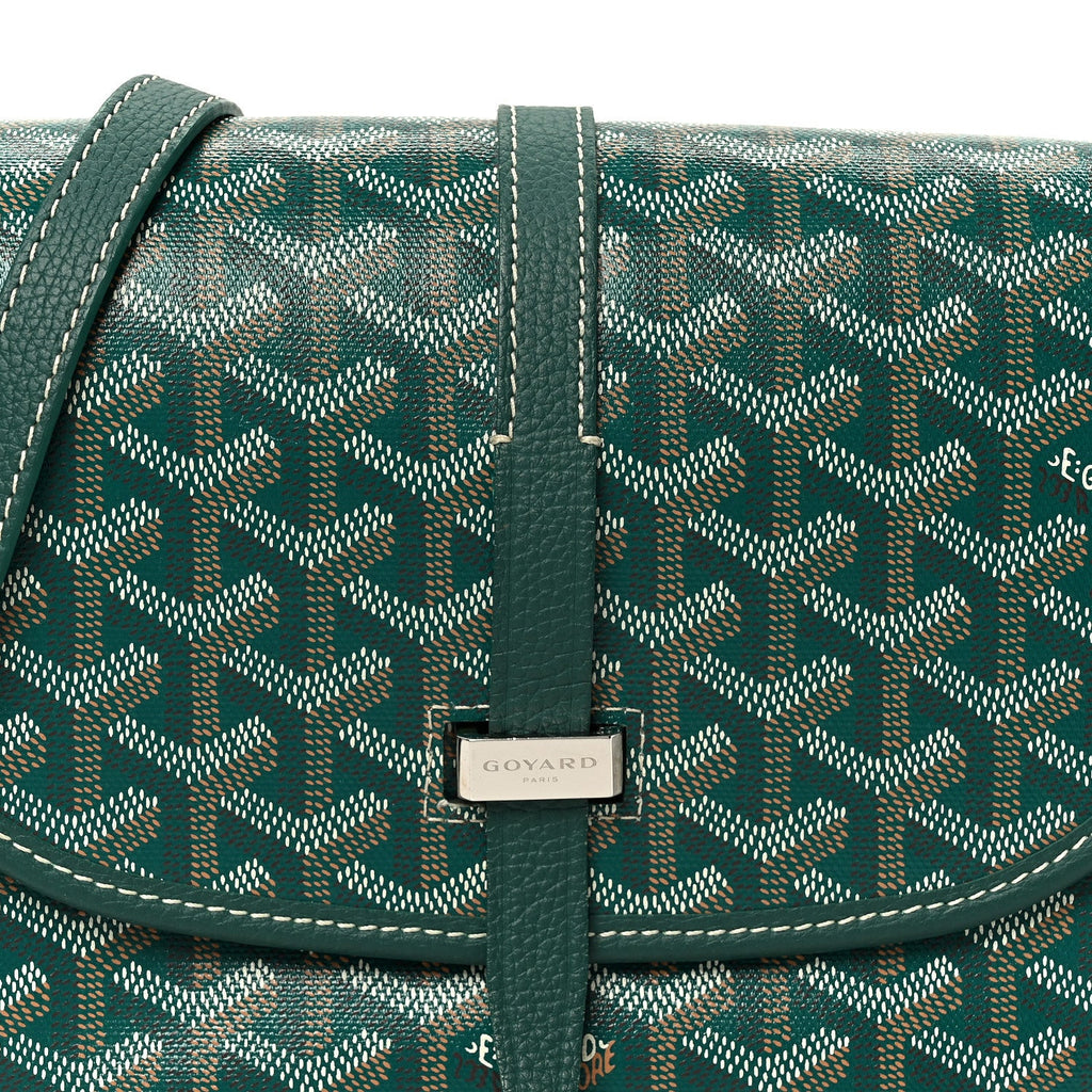 Goyardine Belvedere II PM Messenger Bag Green