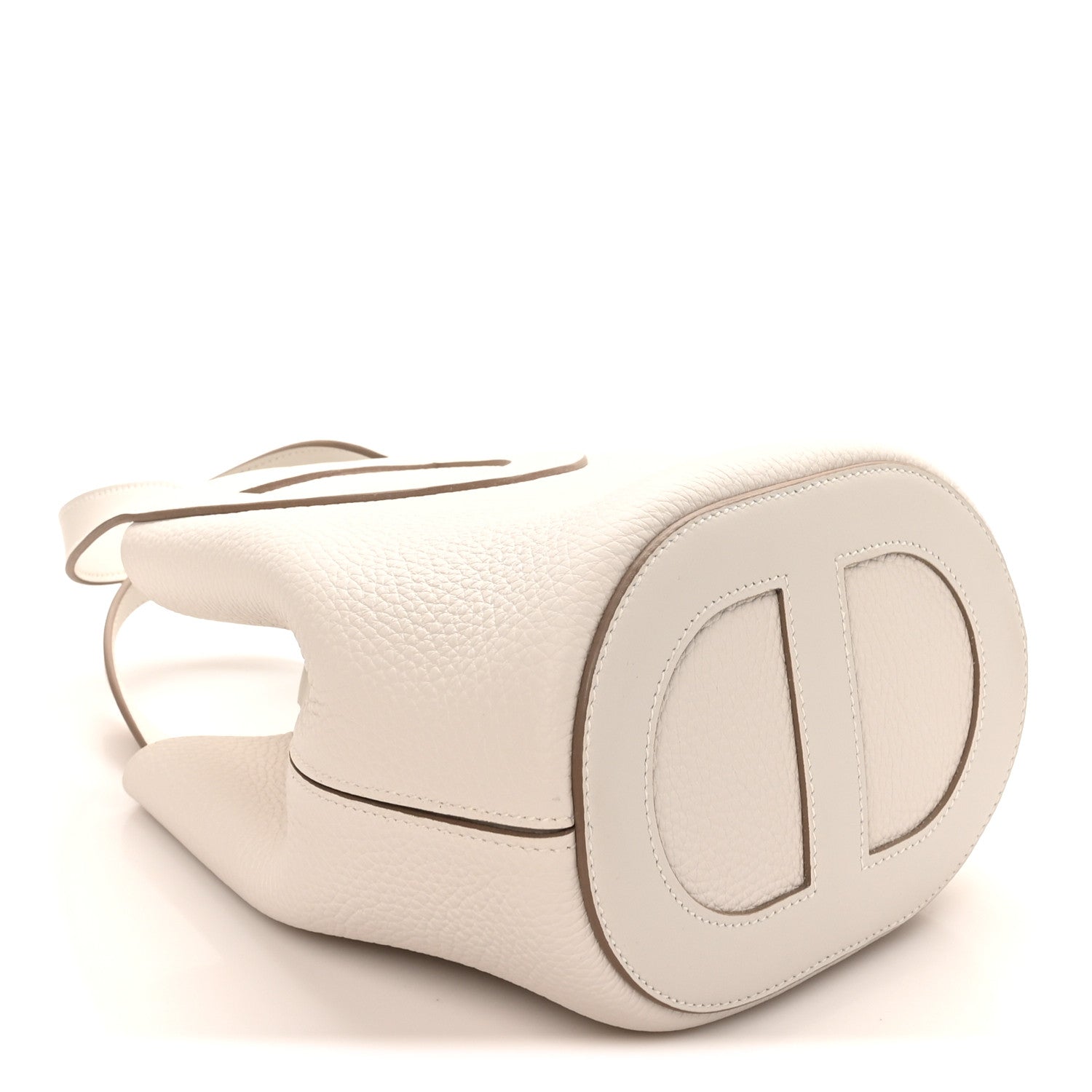 Taurillon Clemence Swift In-The-Loop 18 Bag Gris Pale