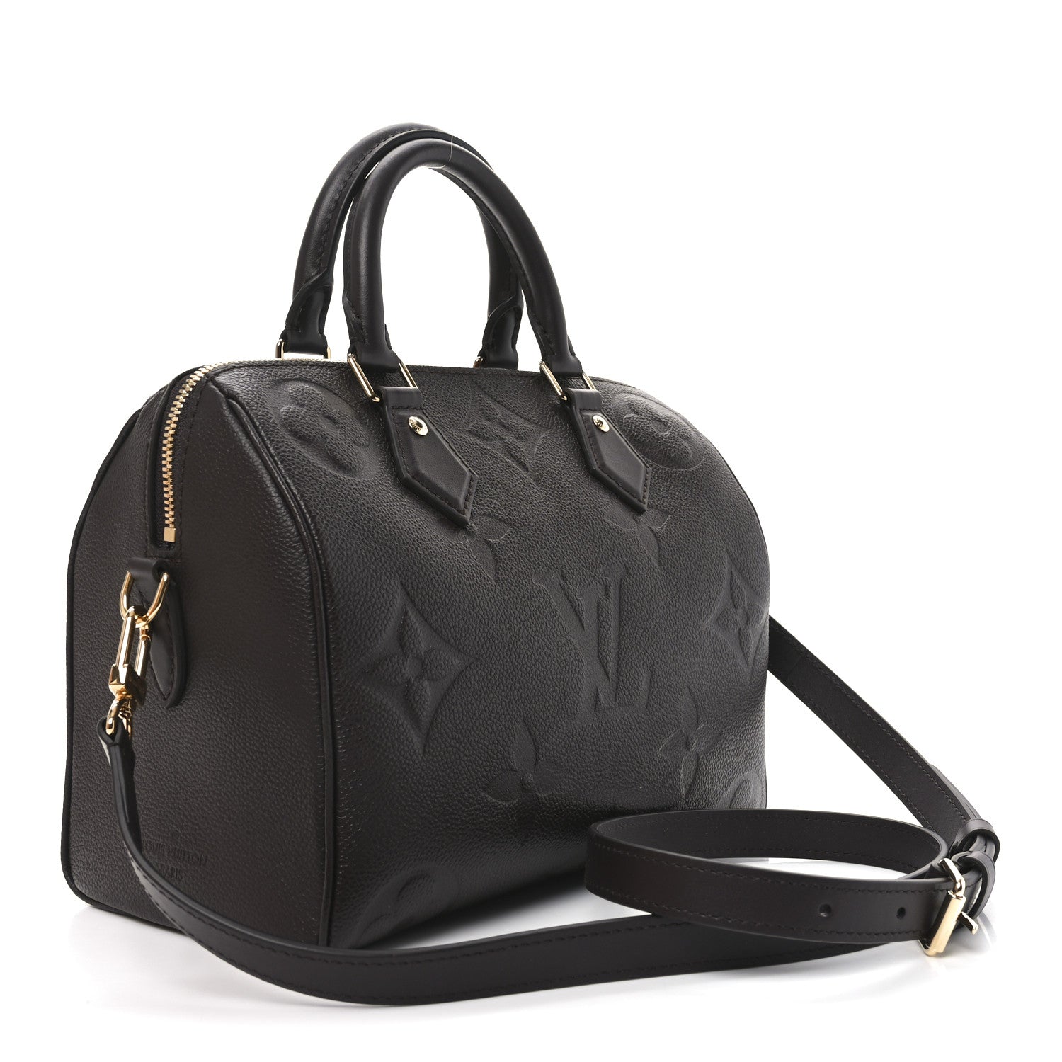 Empreinte Monogram Giant Speedy Bandouliere 25 Chocolate