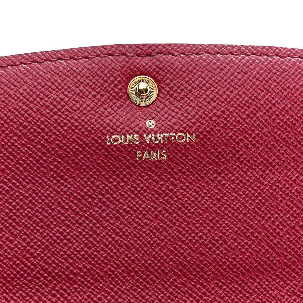 Monogram Emilie Wallet Fuchsia