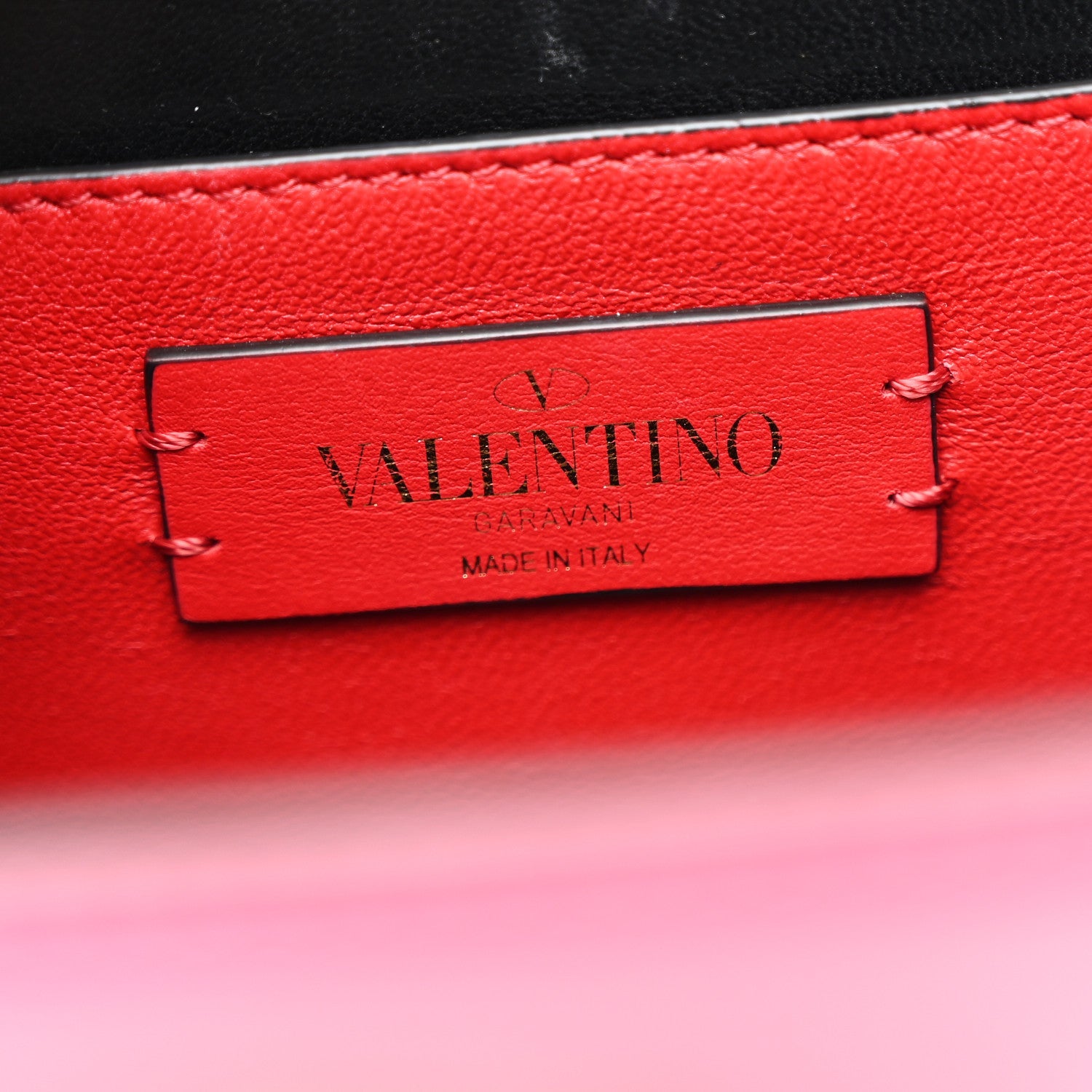 Smooth Calfskin Small VSling Shoulder Bag Pink