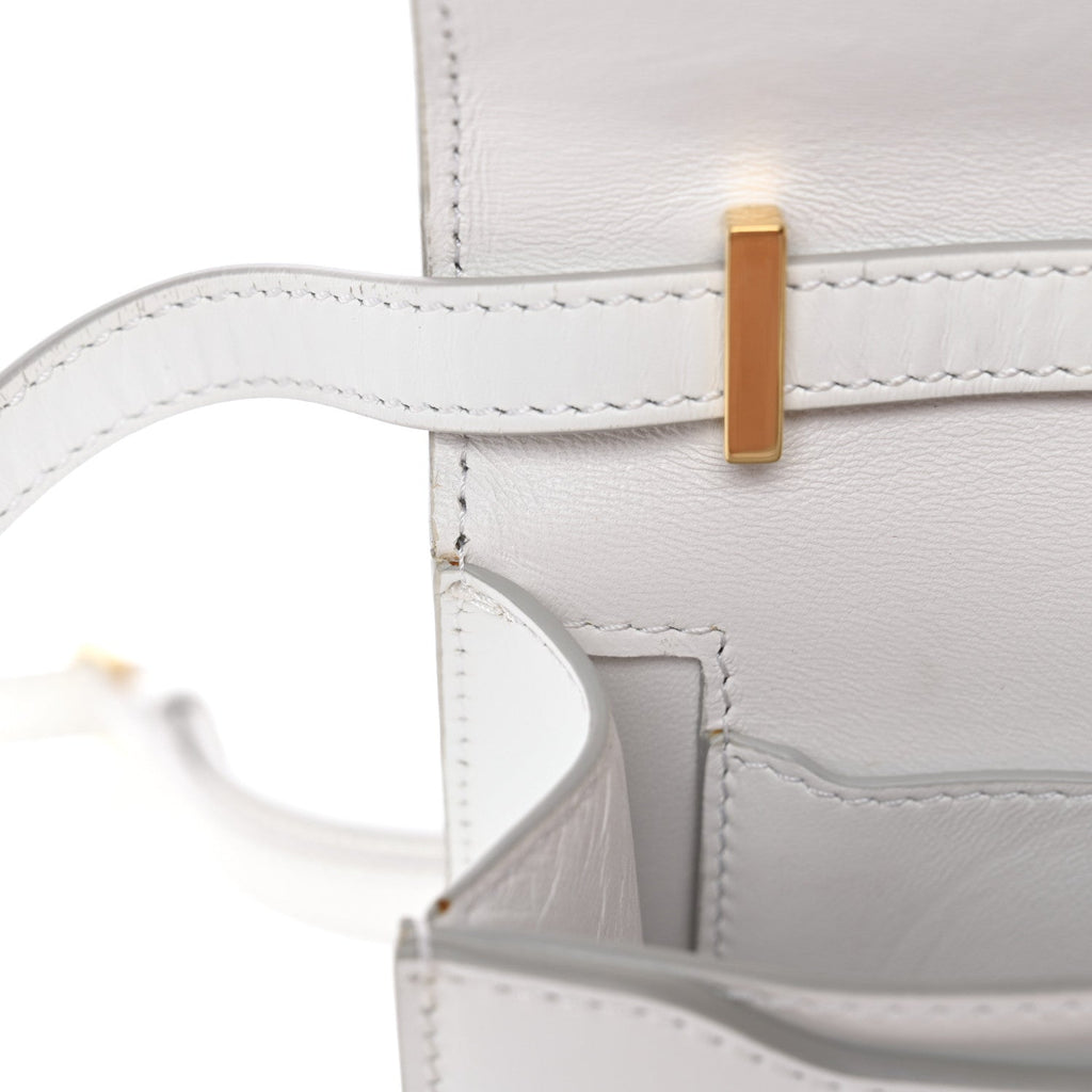 Calfskin Mini TB Bag White