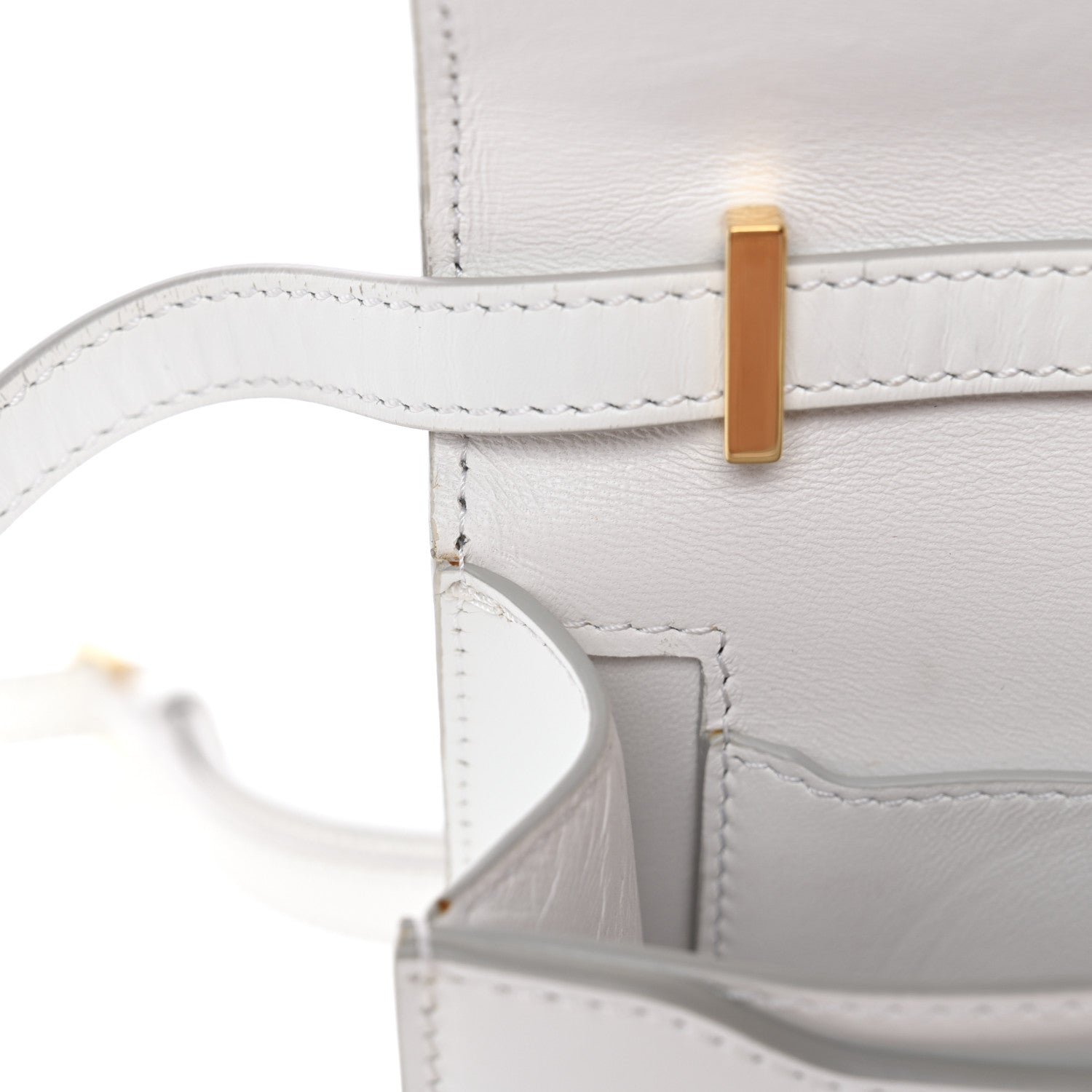 Calfskin Mini TB Bag White