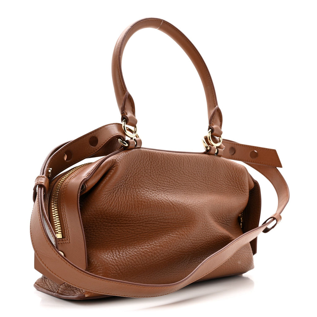 Calfskin Small Sway Cognac
