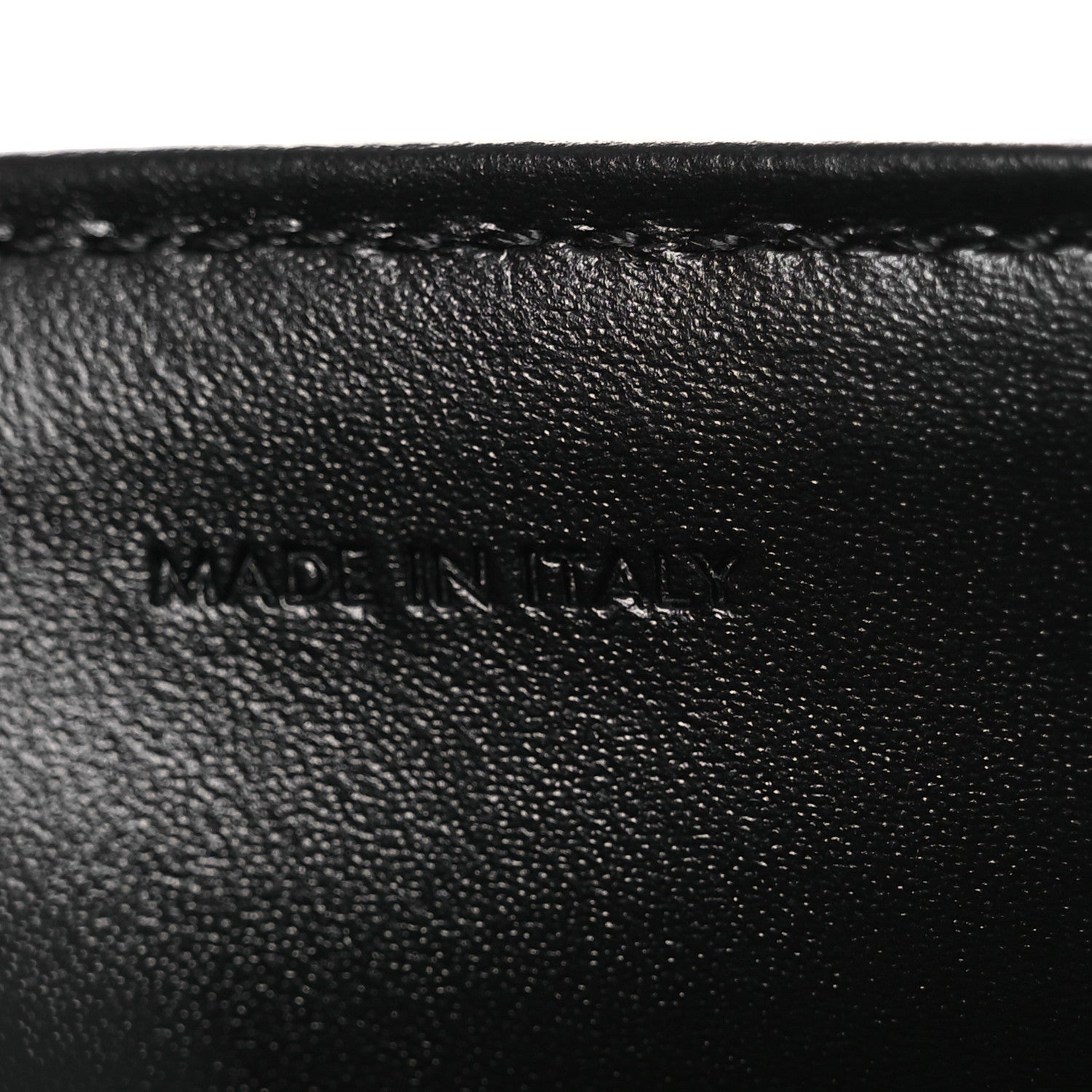 Satinated Calfskin Small 16 Top Handle Bag Black