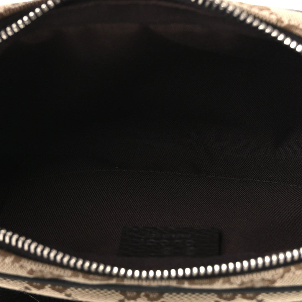 Monogram Belt Bag Dark Brown