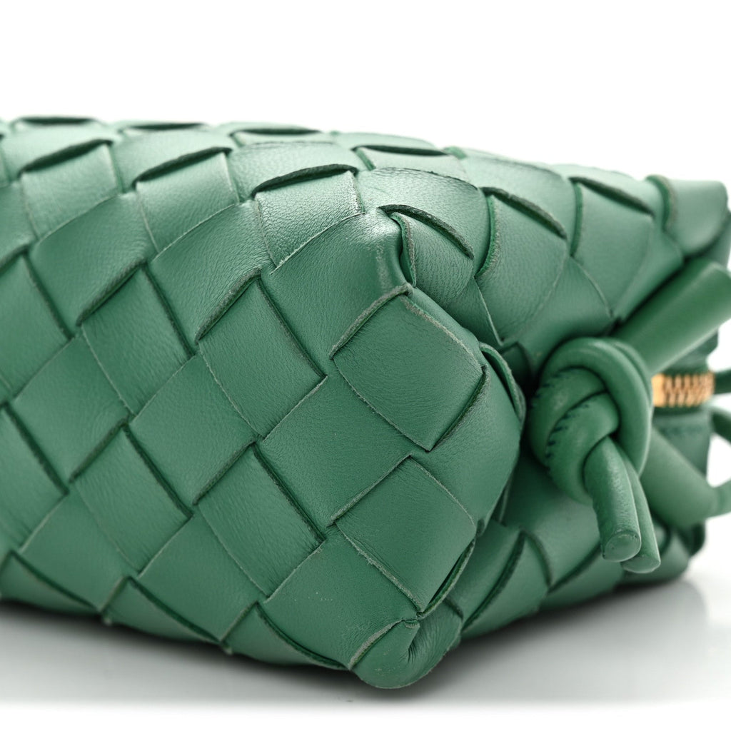 Nappa Intrecciato Candy Loop Camera Bag Mermaid