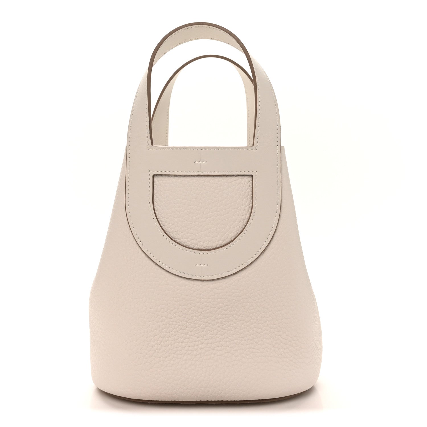 Taurillon Clemence Swift In-The-Loop 18 Bag Gris Pale