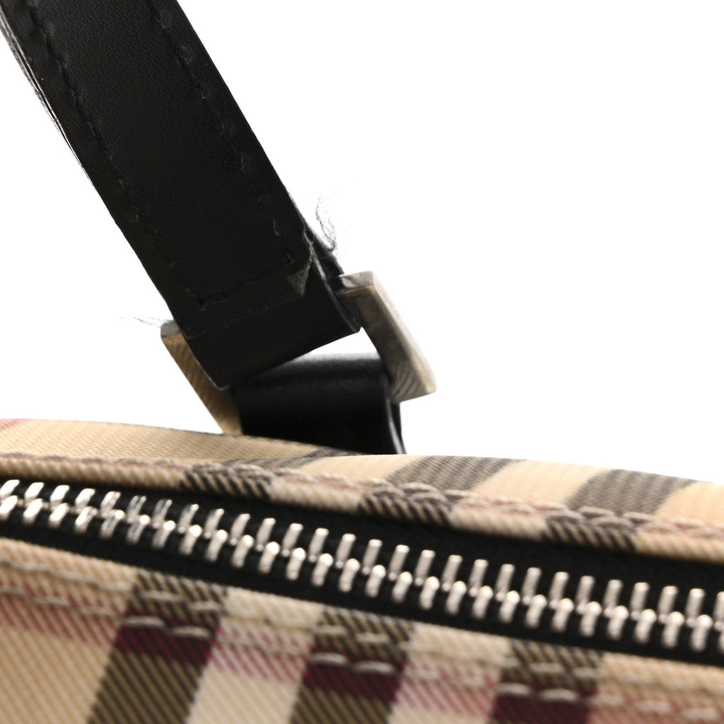 Nova Check Barrel Bag Black