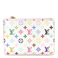 LV X TM Monogram Multicolor Lisa Wallet White