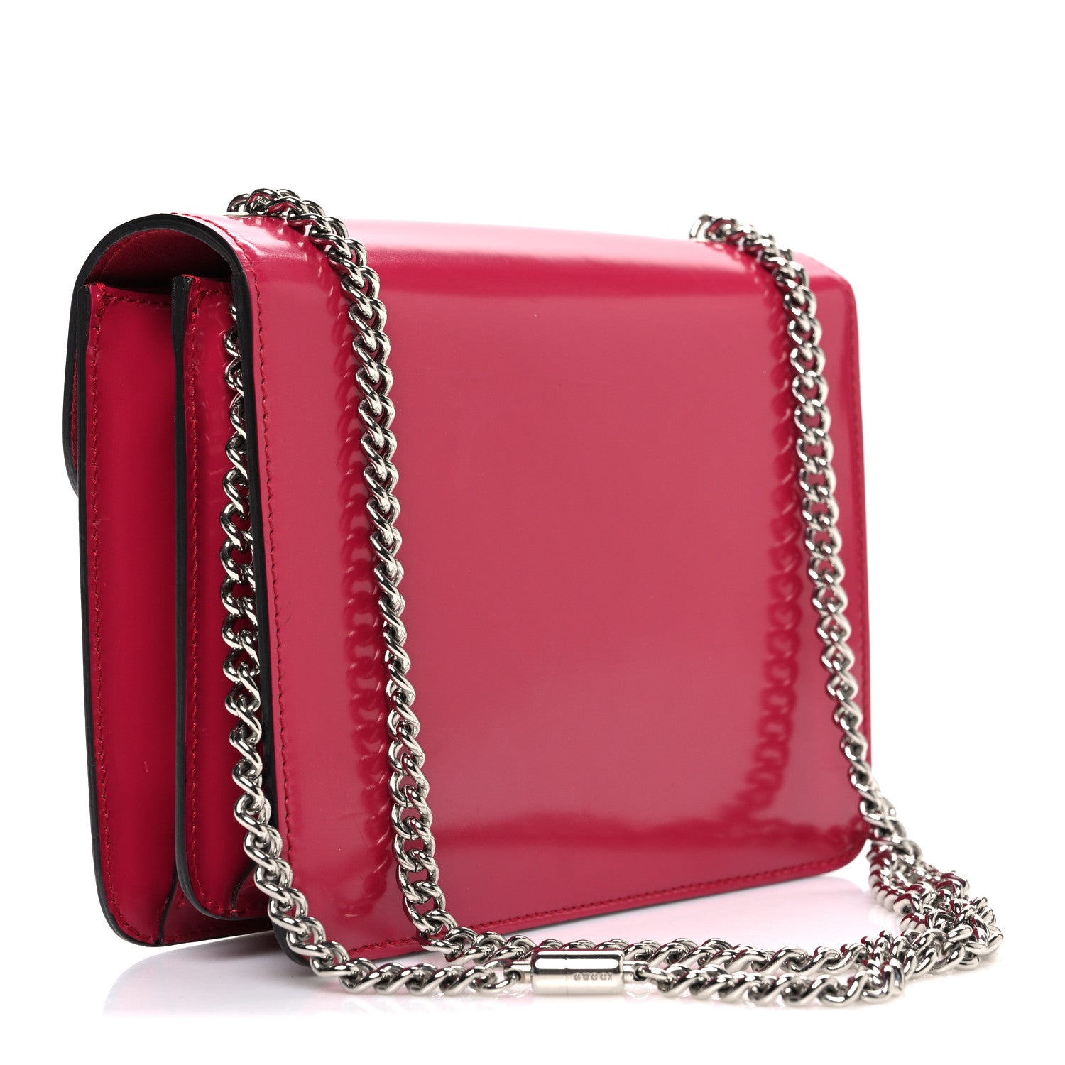 Shade Lux Calfskin Small Interlocking G Shoulder Bag Petunia