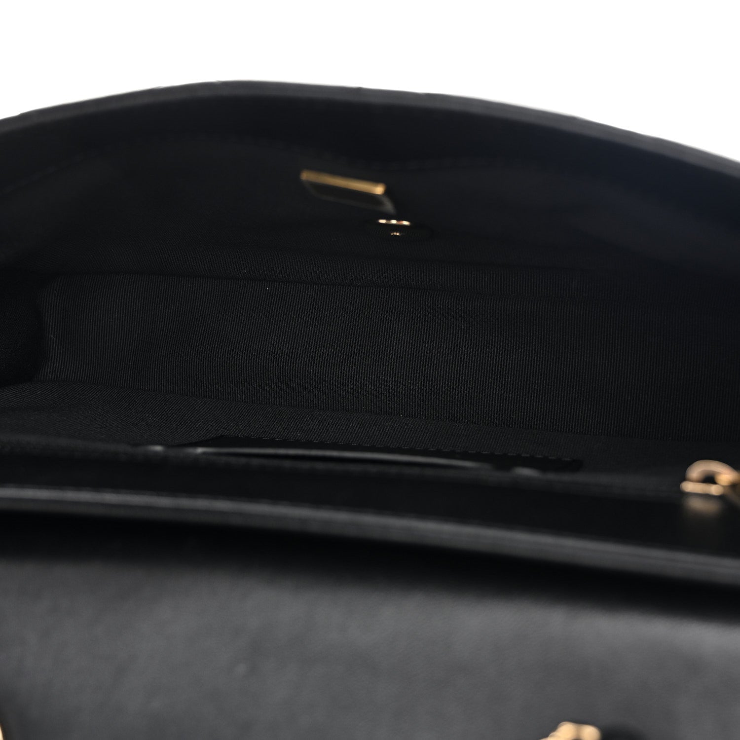 Lambskin Quilted Small Flap Bag Black