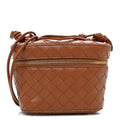Nappa Intrecciato Small Vanity Case Wood