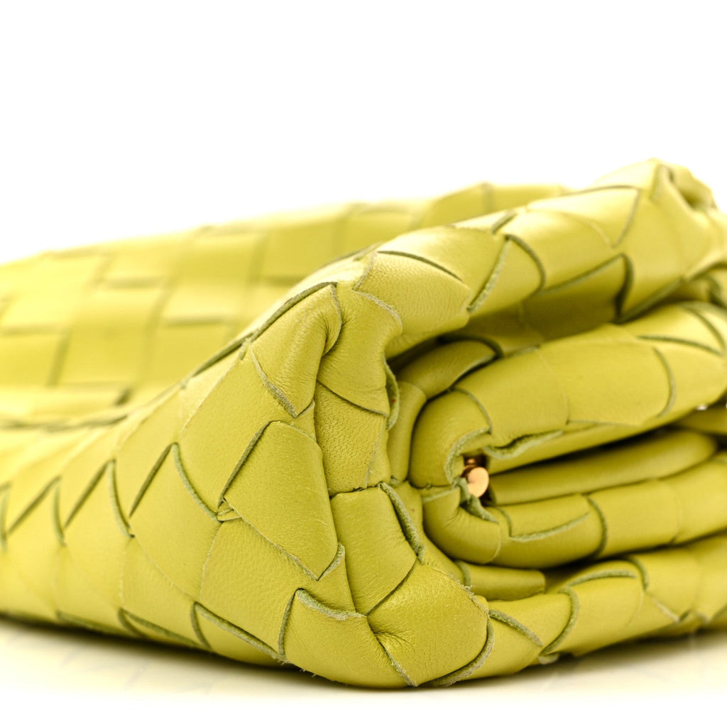 Nappa Intrecciato The Mini Pouch Kiwi
