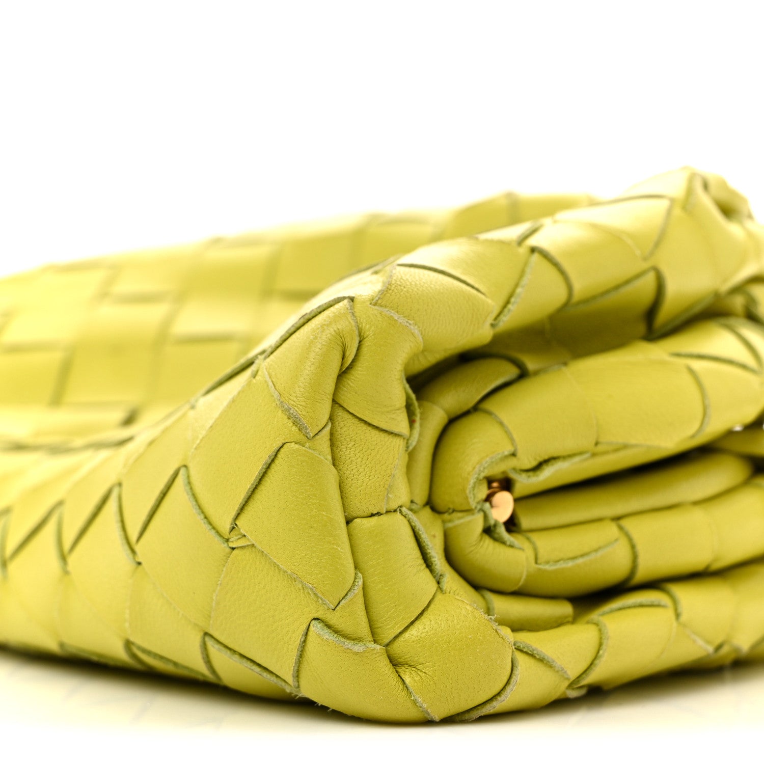 Nappa Intrecciato The Mini Pouch Kiwi