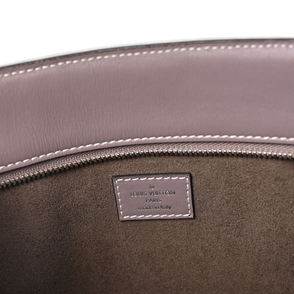 Veau Satin Holdall PM Gris