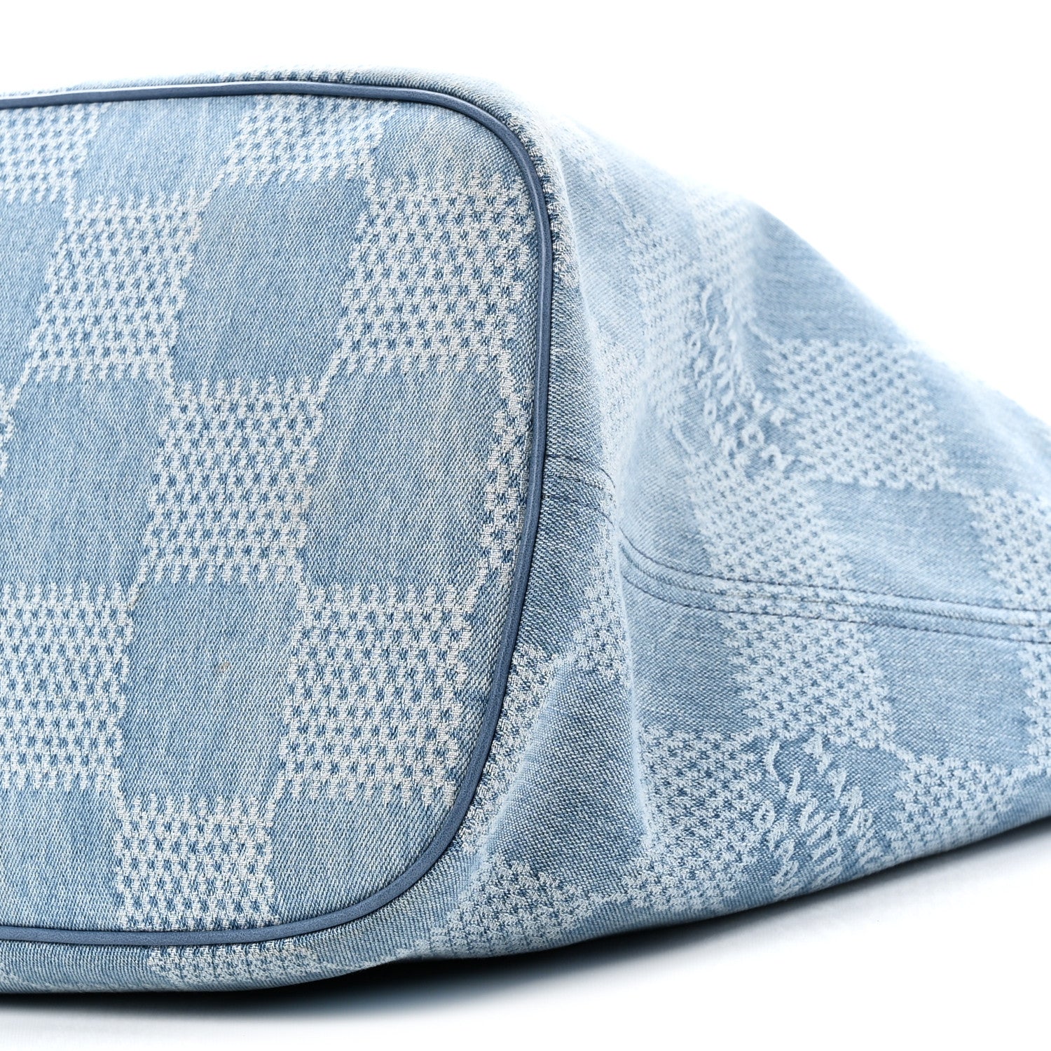 Damier Denim 3D Nevereverfull Denim Blue