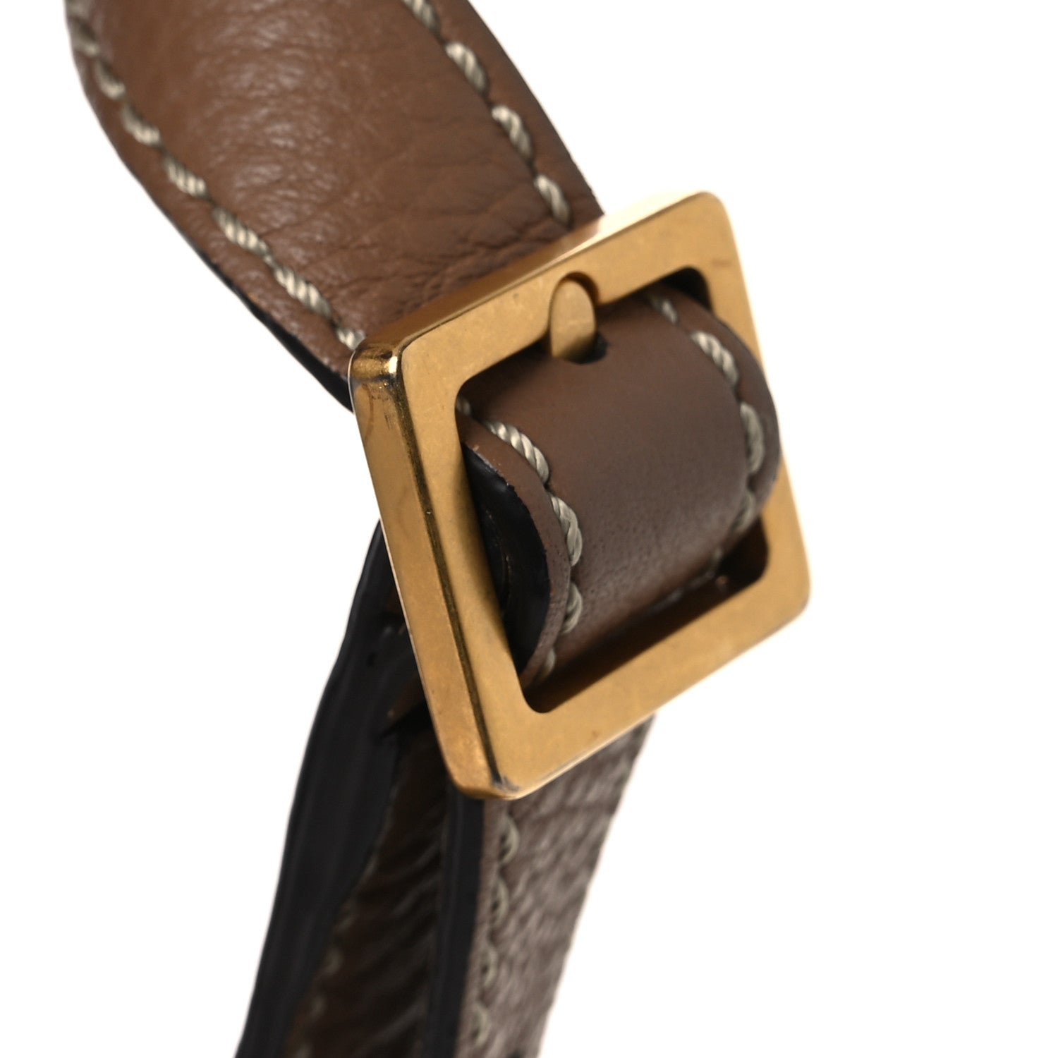 Calfskin Mini Marcie Round Crossbody Bag Nut