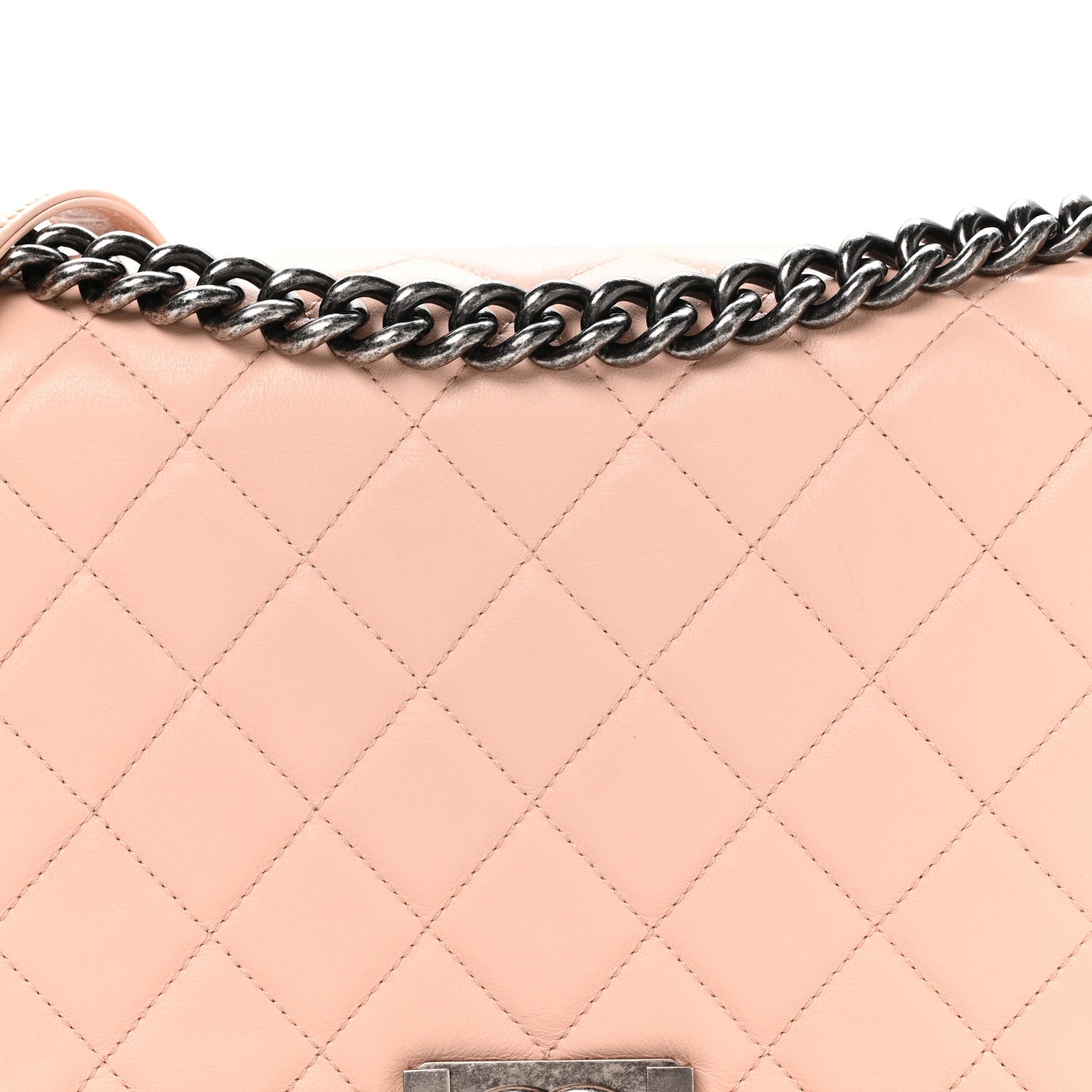 Calfskin New Medium Boy Flap Pink