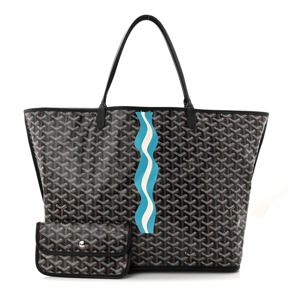 Goyardine Onde Millesime Reversible Anjou GM Black