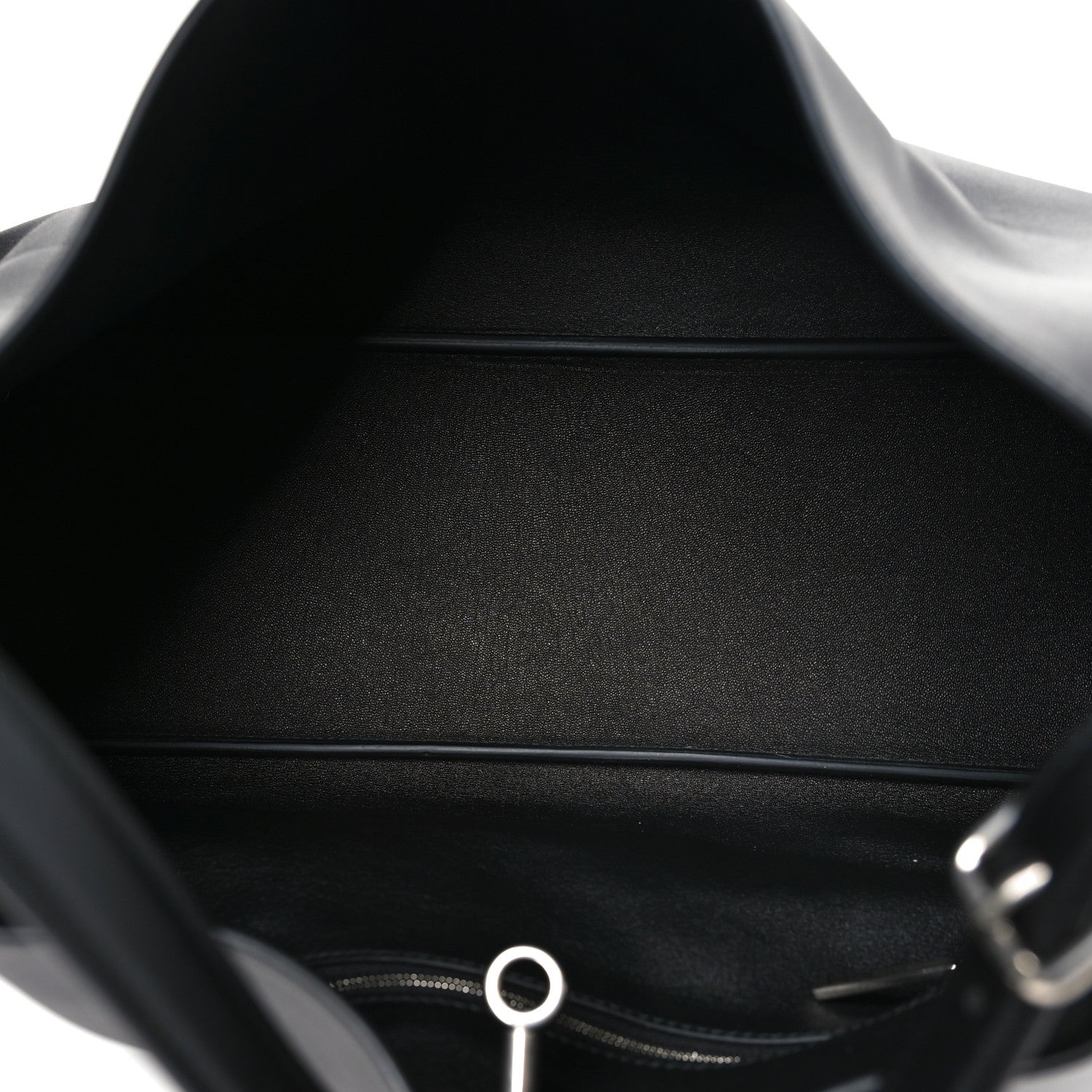 Smooth Calfskin Medium Bel Air Shoulder Bag Black