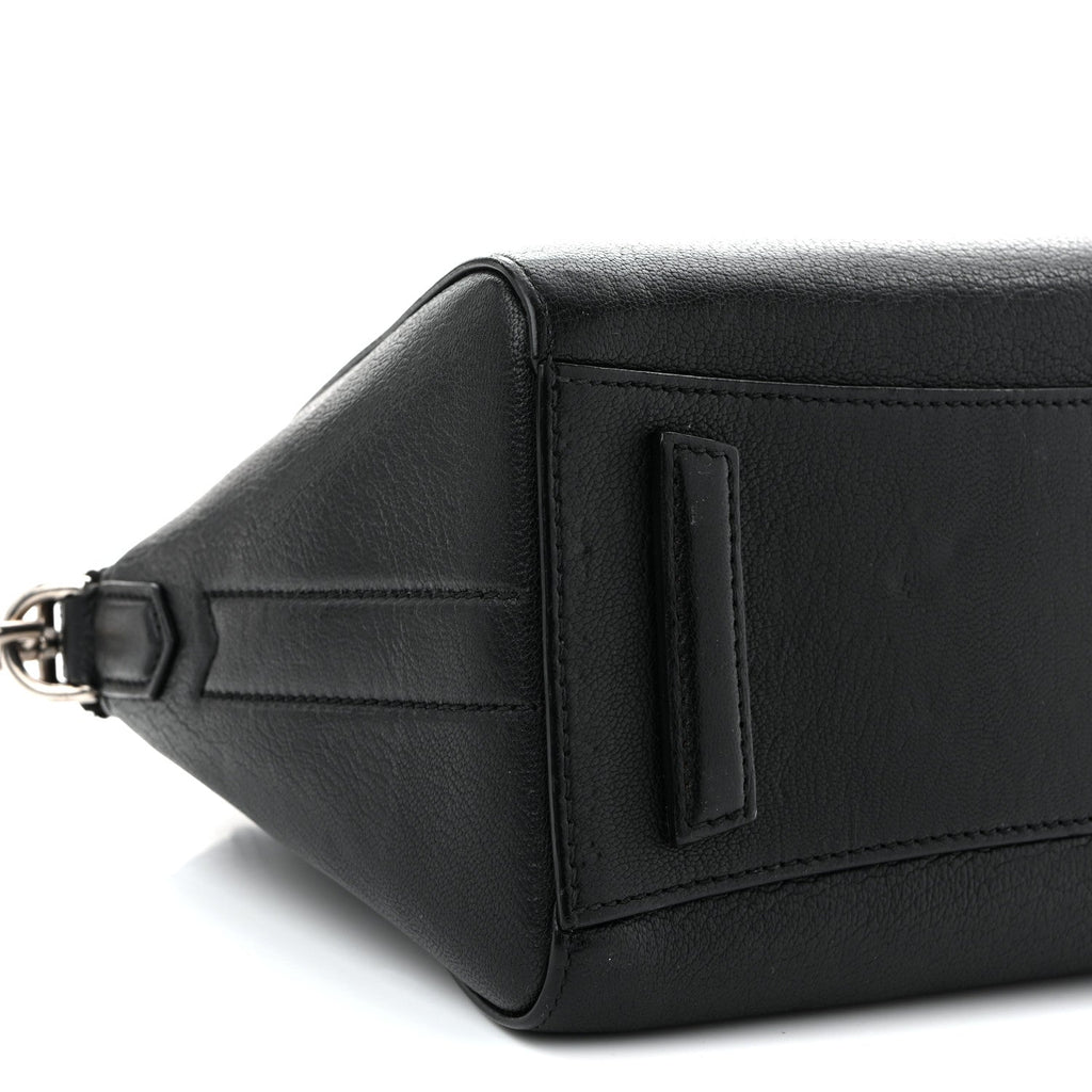 Sugar Goatskin Mini Antigona Black
