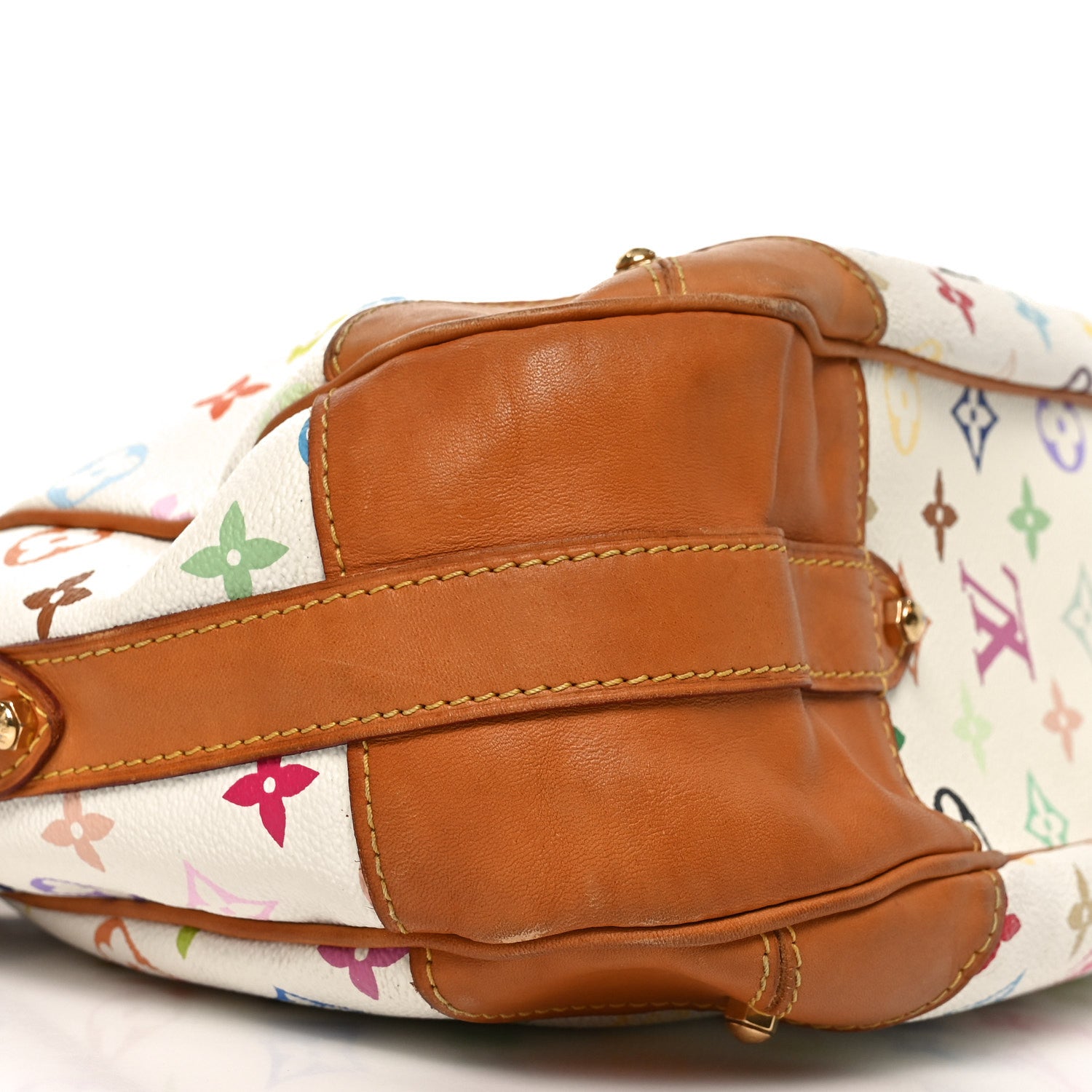 Monogram Multicolor Greta White