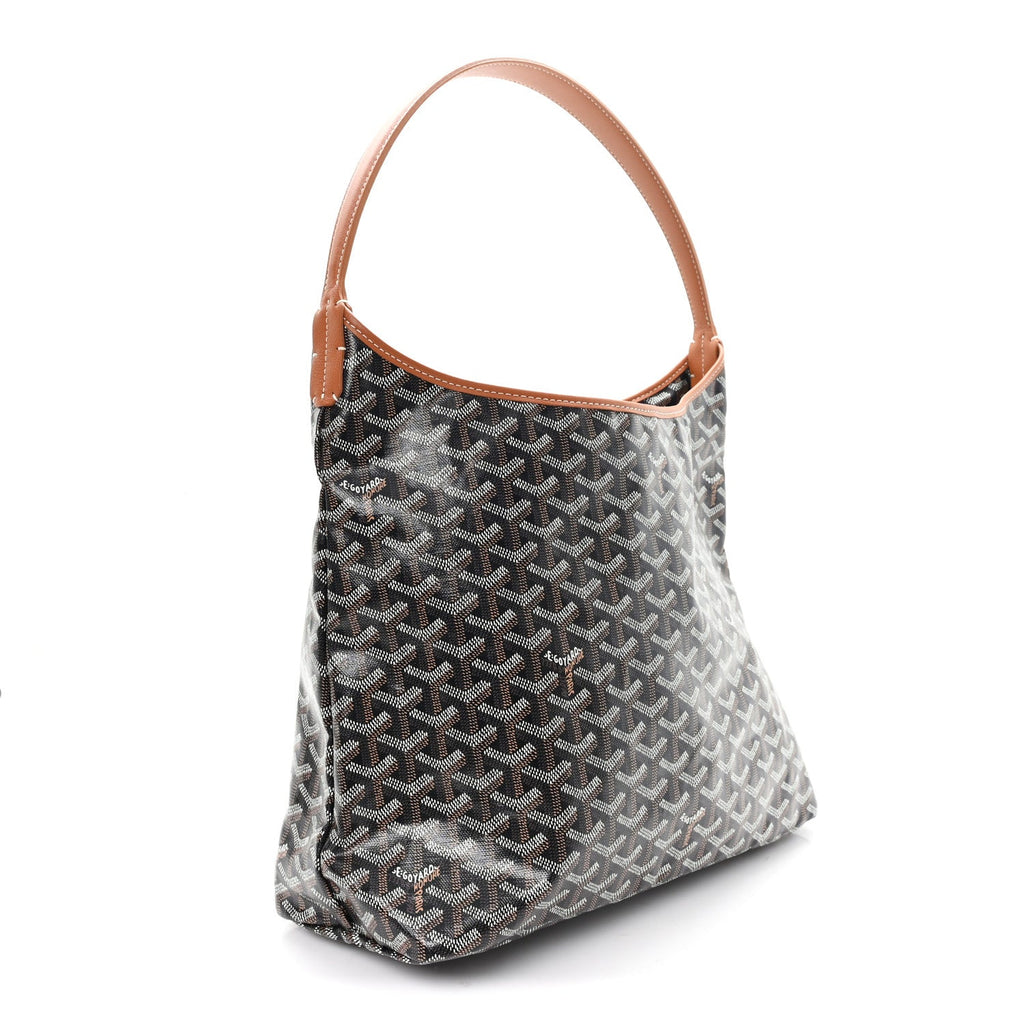 Goyardine Boheme Hobo Black Gold