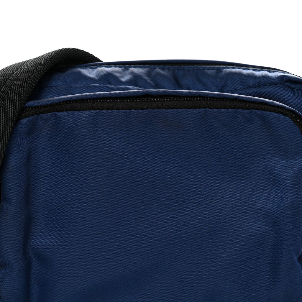 Tessuto Nylon Montagna Messenger Bag  Blue Black