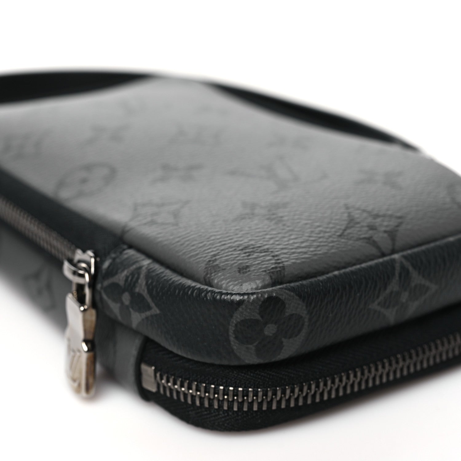 Monogram Eclipse Reverse Double Phone Pouch