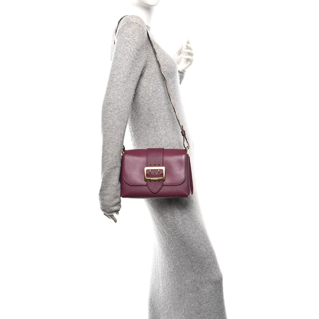 Soft Grain Calfskin Small Medley Crossbody Dark Plum