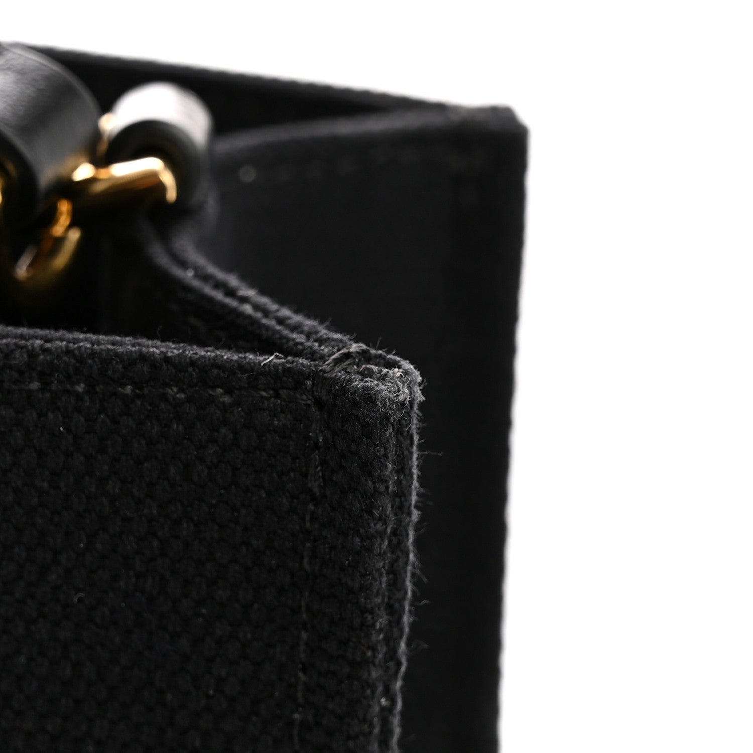 Canvas Small G Tote Black