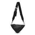 Grace Lux Triangle Shoulder Bag Black