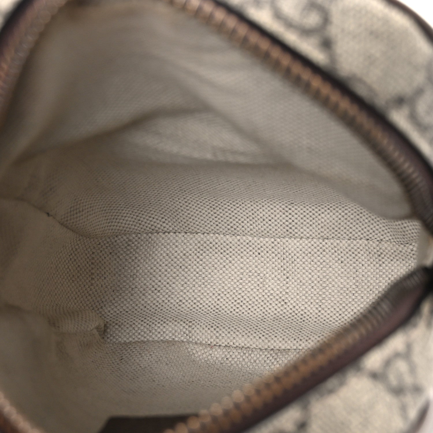 GG Supreme Monogram Mini Neo Vintage Double Zip Messenger Bag Beige New Acero Crop