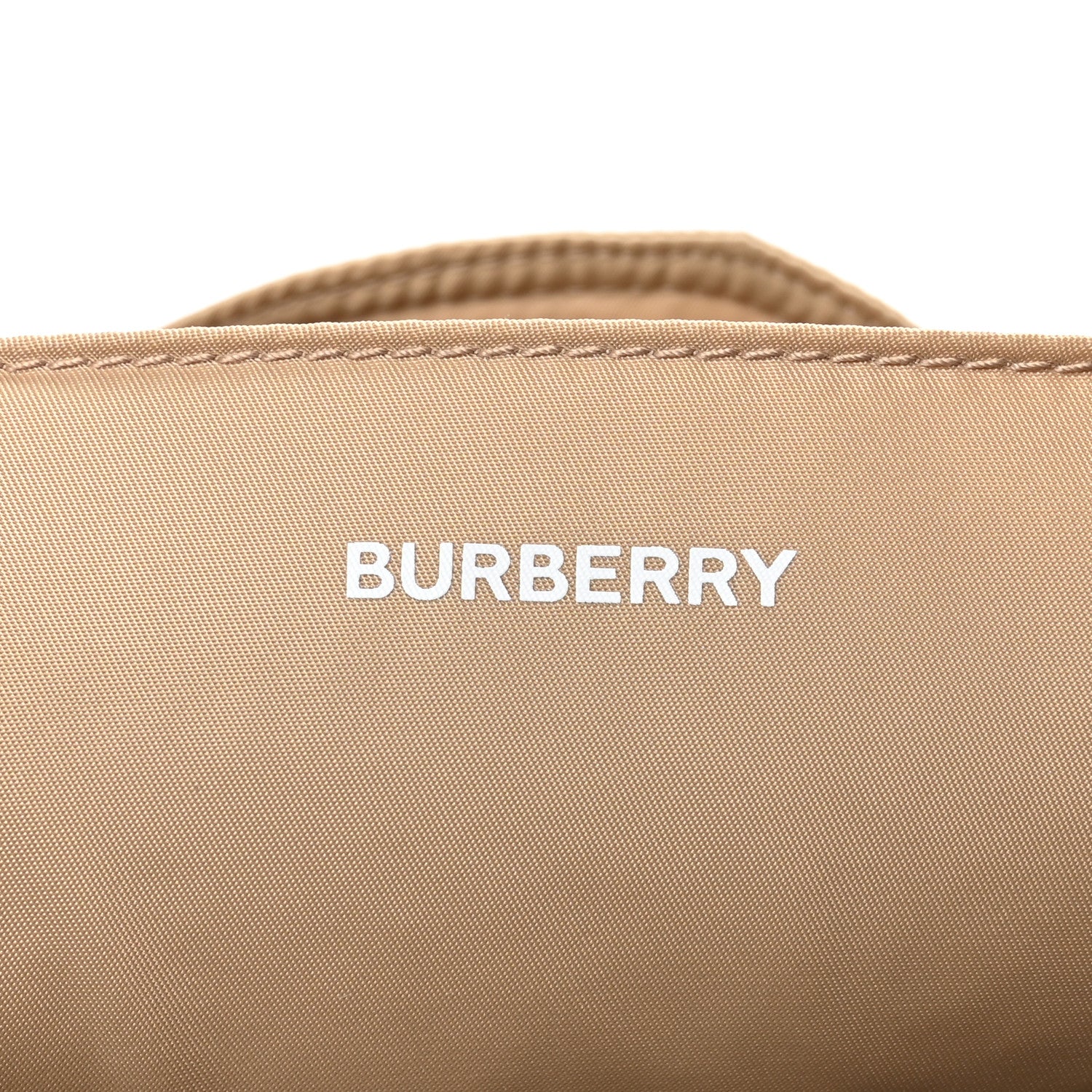 Nylon Medium Rucksack Backpack Gold Honey