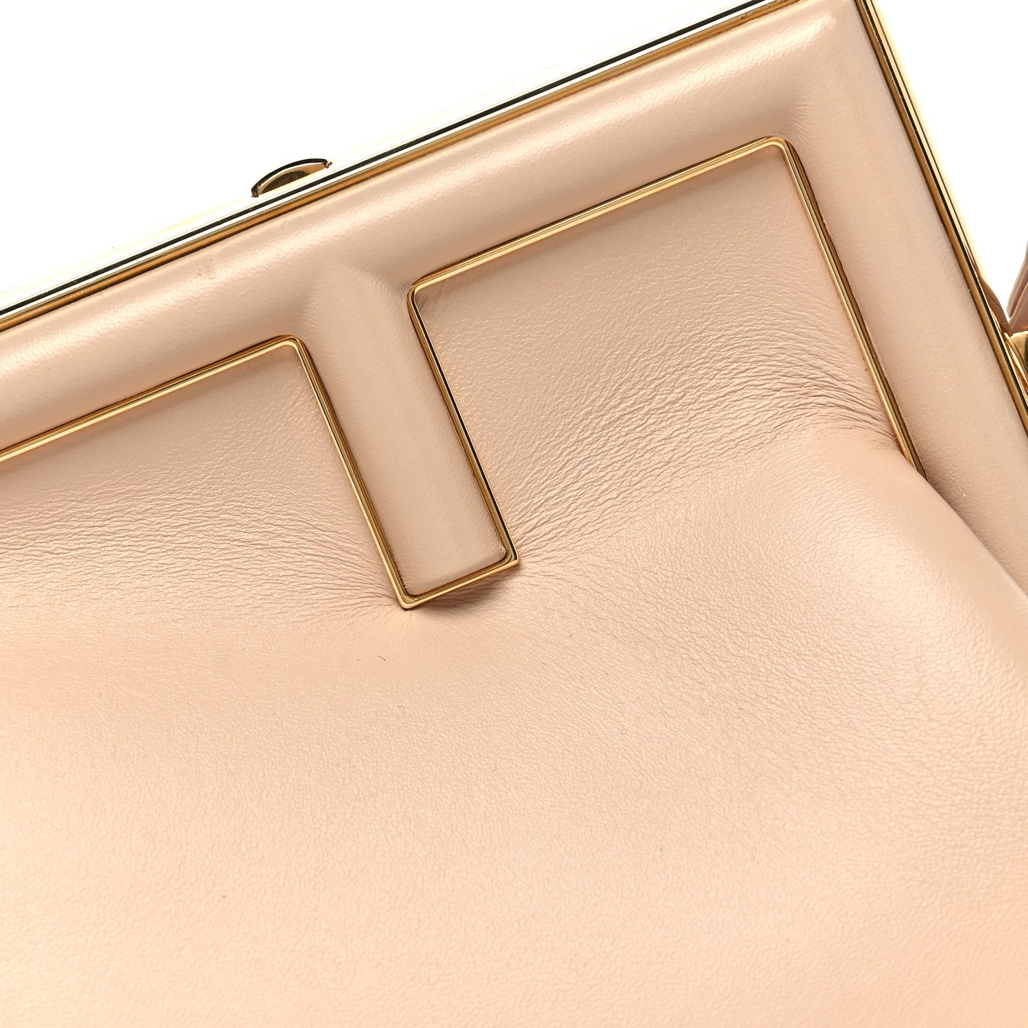 Shiny Nappa Small Fendi First Poudre
