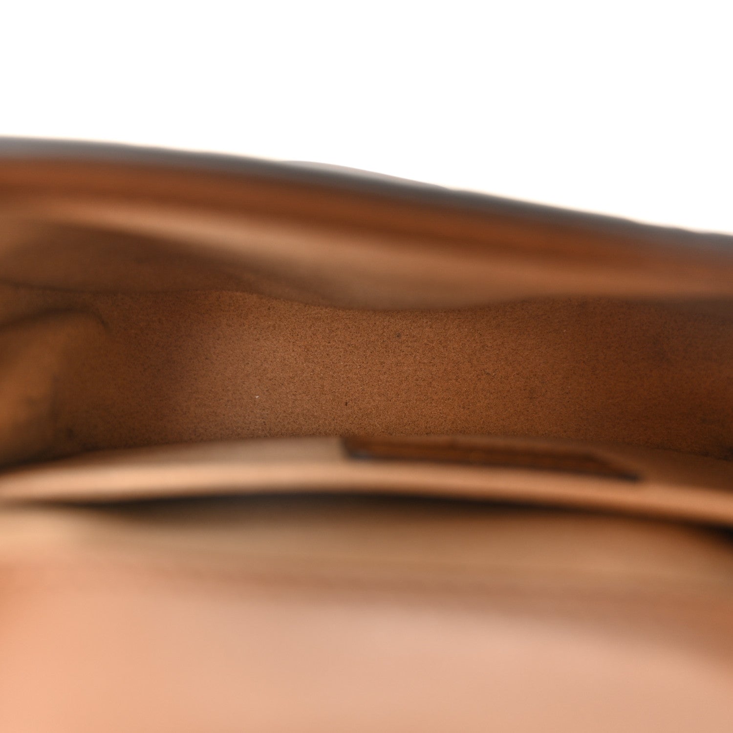 Calfskin Small Varenne Logo Embossed Shoulder Bag Brown