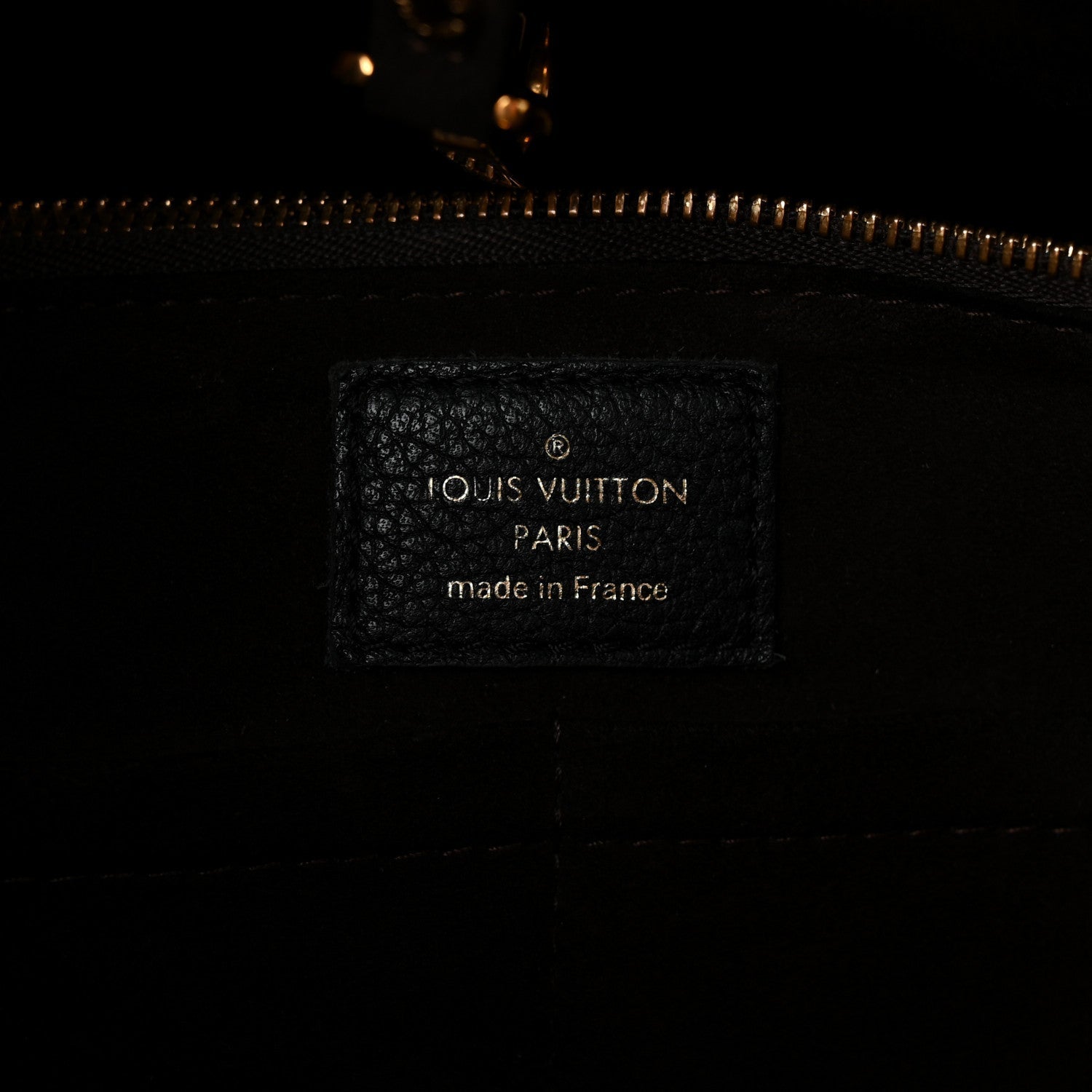 Calfskin Monogram Kimono Tote  Black