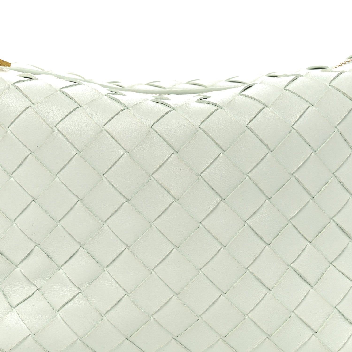 Calfskin Nappa Intrecciato Mini Wallace Glacier Muse