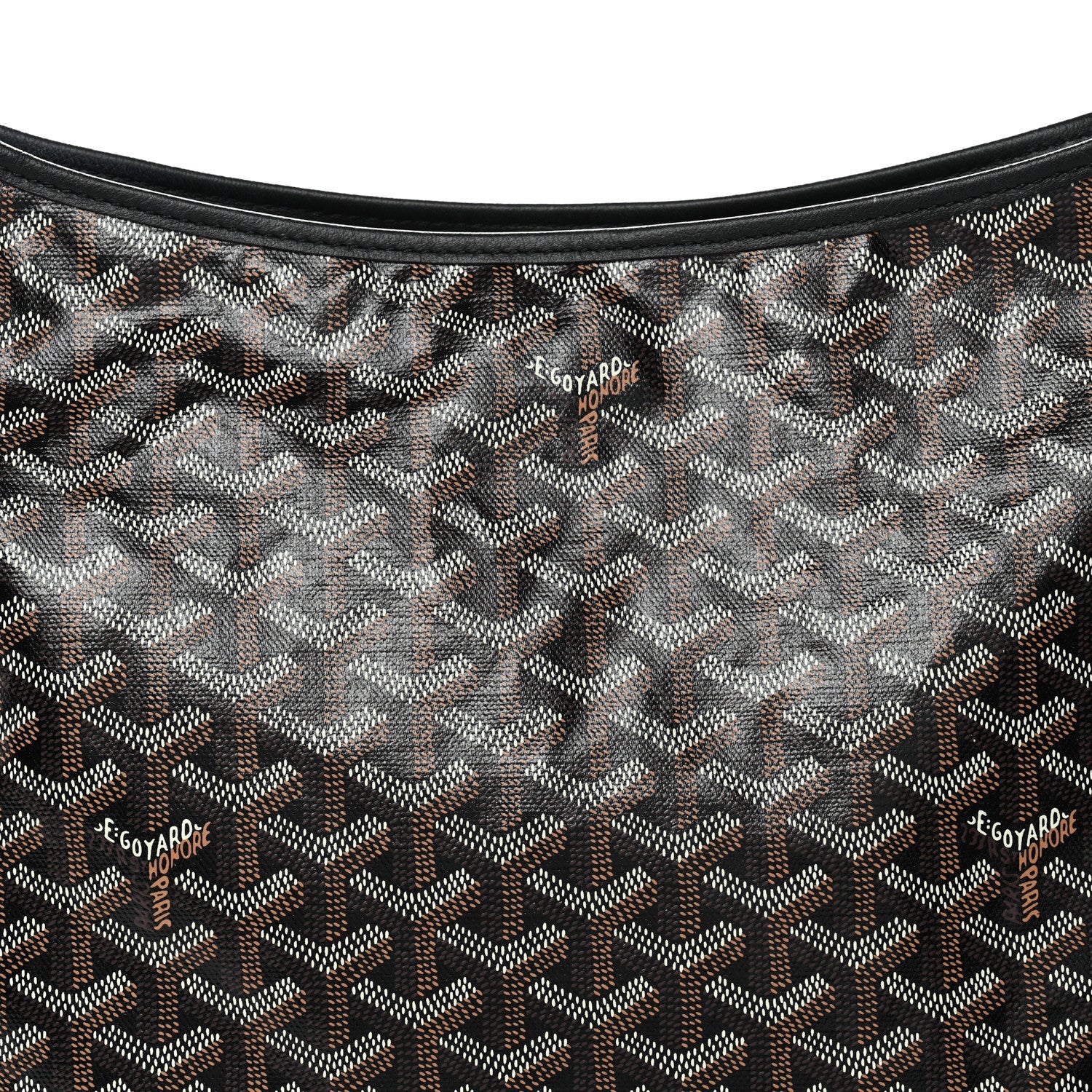 Goyardine Boheme Hobo Black