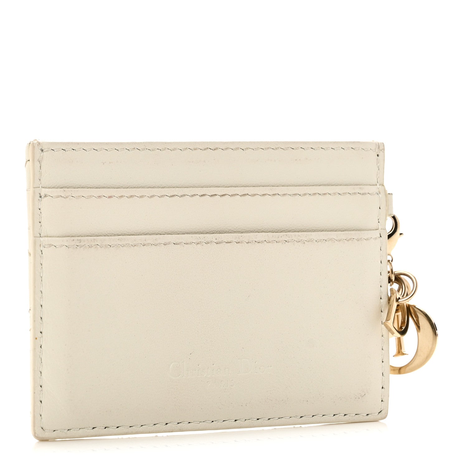 Lambskin Cannage DiorAmour Lady Dior  Holder White