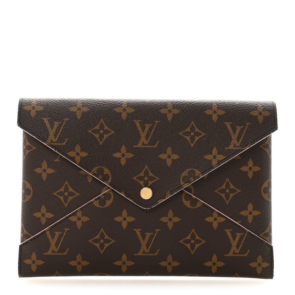 Monogram Large Kirigami Pochette Insert Rose Ballerine