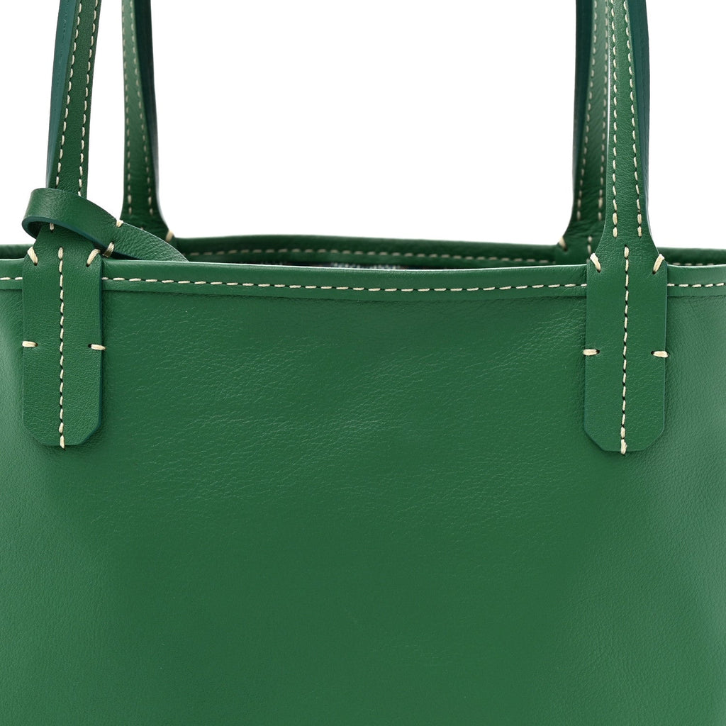 Goyardine Reversible Mini Anjou Green