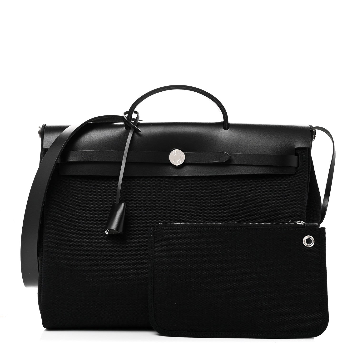 Military Toile Vache Hunter Herbag Messenger 39 Black