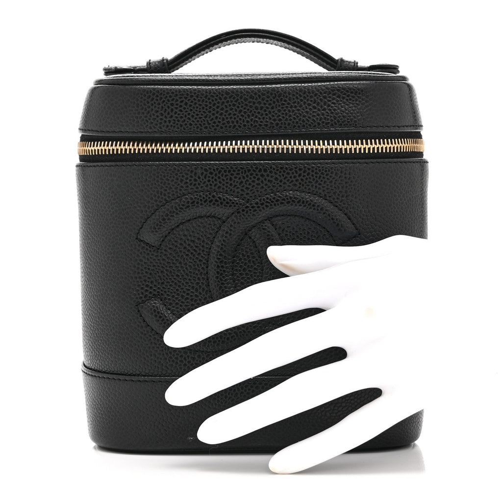 Caviar Vanity Cosmetic Case Black